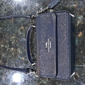 COACH bag (rare color- Midnight Navy) Brand New